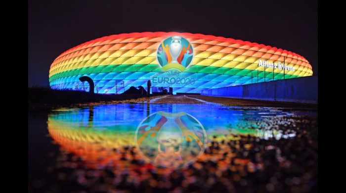 Allianz Arena , în culorile curcubeului / Foto: Profimedia