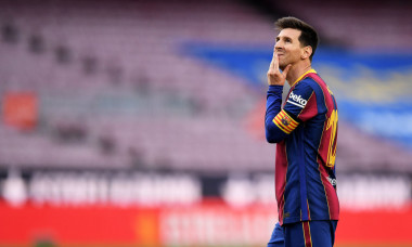 Lionel Messi, în tricoul Barcelonei / Foto: Getty Images