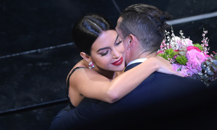 Georgina Rodriguez, Cristiano Ronaldo girlfriend. San Remo Italian Music Festival