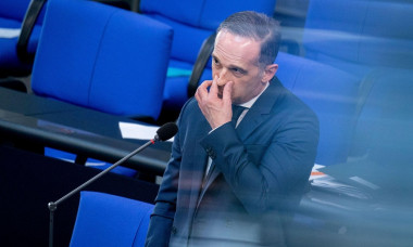 Berlin, Germany. 09th June, 2021. Heiko Maas (SPD), Minister of Foreign Affairs, faces questions from MPs during the questioning of the Federal Government at the Bundestag session. Credit: Kay Nietfeld/dpa/Alamy Live News