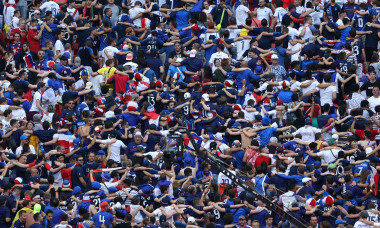 Suporteri francezi, la Budapesta / Foto: Getty Images