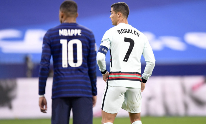 Match de football de ligue des Nations France / Portugal (0-0) au stade de France ŕ Saint-Denis