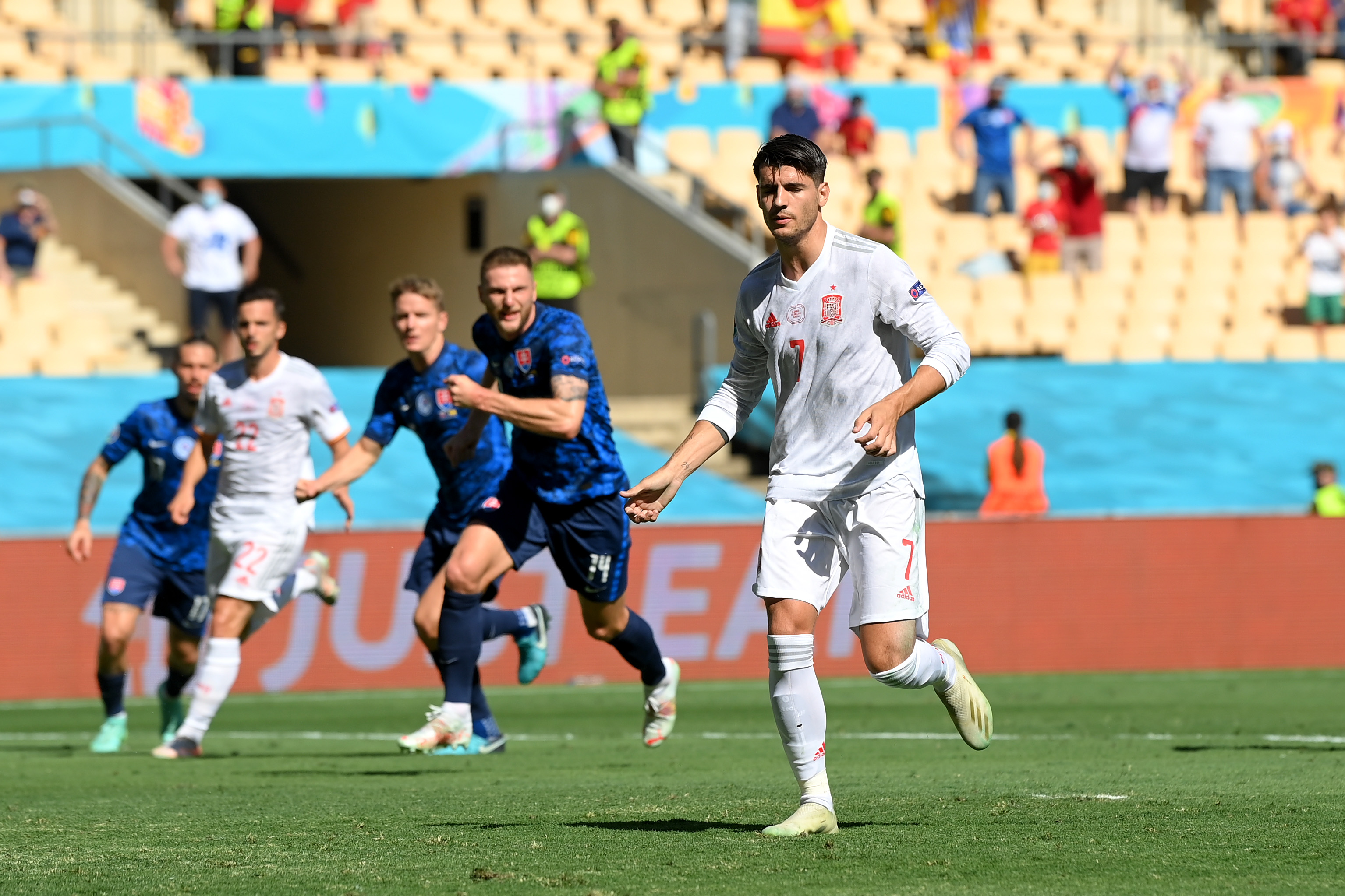 Statistici horror pentru Spania la EURO 2020! Cinci penalty-uri consecutive ratate de iberici