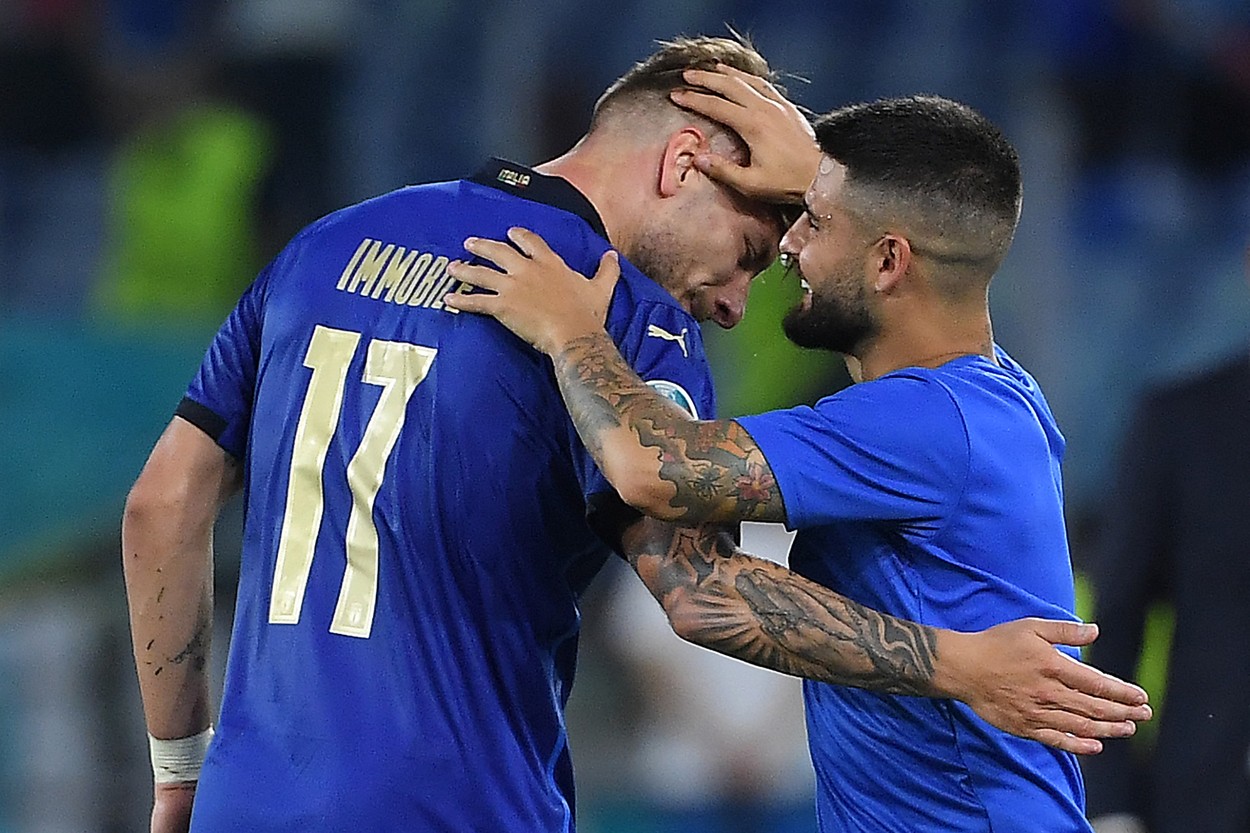 Ciro Immobile, victima lui Lorenzo Insigne. Farsă de zile mari în cantonamentul Italiei, de la EURO 2020