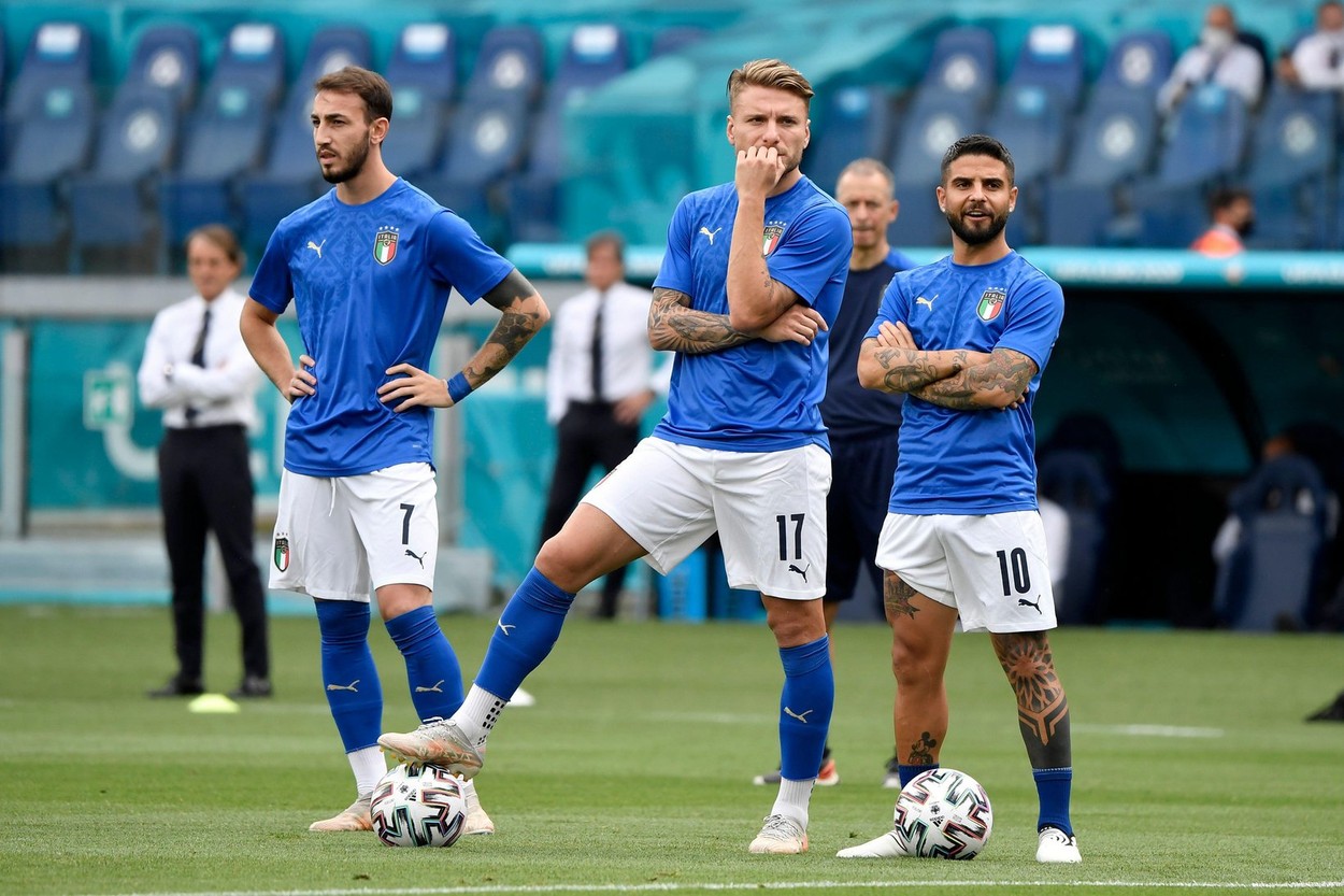 Probleme pentru Italia. Vedeta Ciro Immobile ratează meciul decisiv cu Elveția din preliminariile CM 2022
