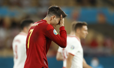 Alvaro Morata, atacantul Spaniei / Foto: Getty Images