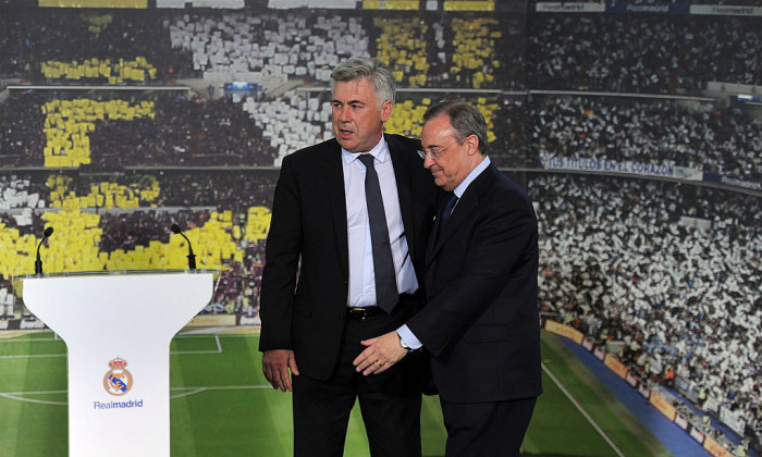 Carlo Ancelotti New Real Madrid Manager Press Conference and Photo Call