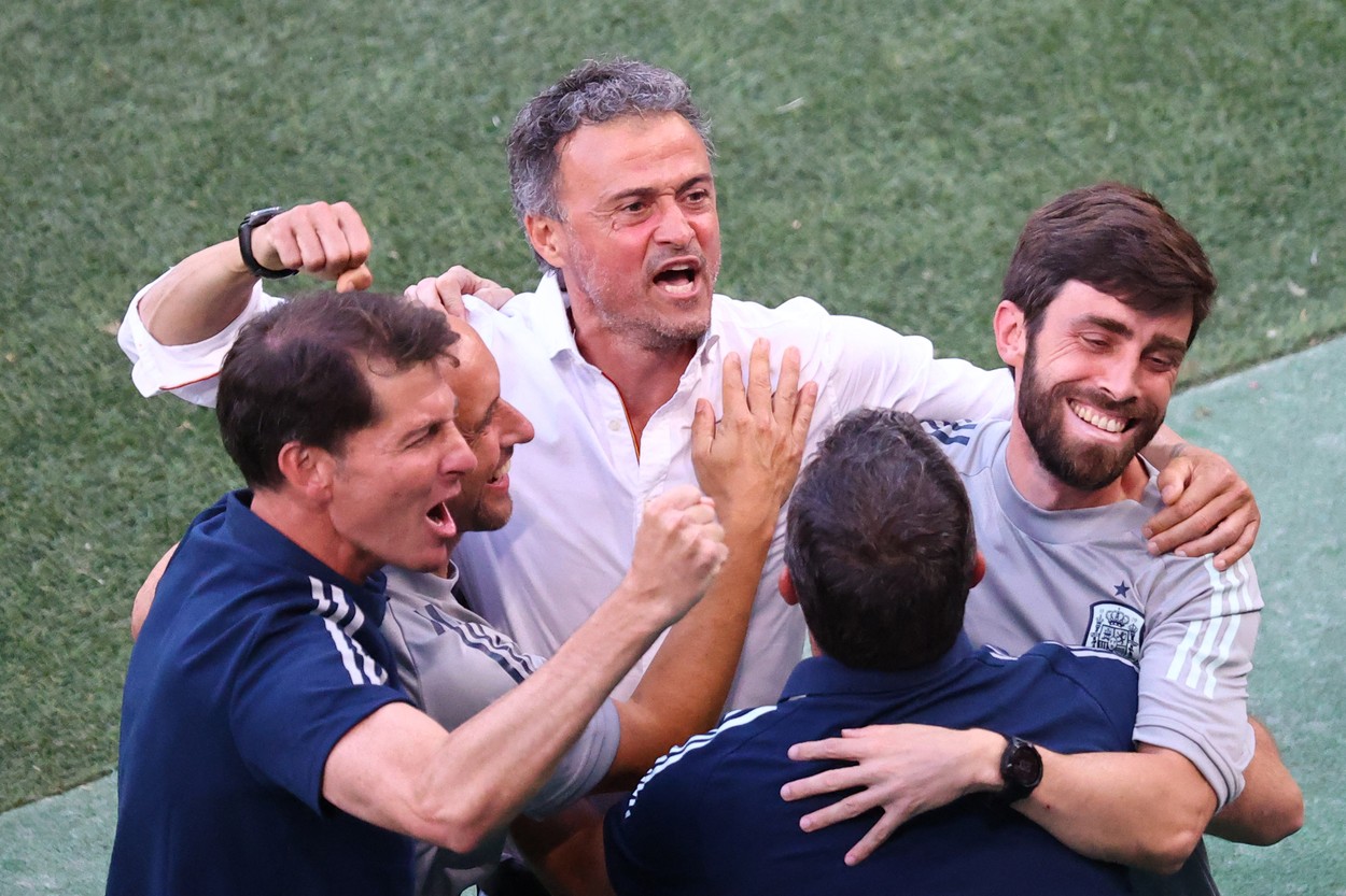 Luis Enrique nu a stat deloc pe gânduri când a fost întrebat dacă va merge la Manchester United