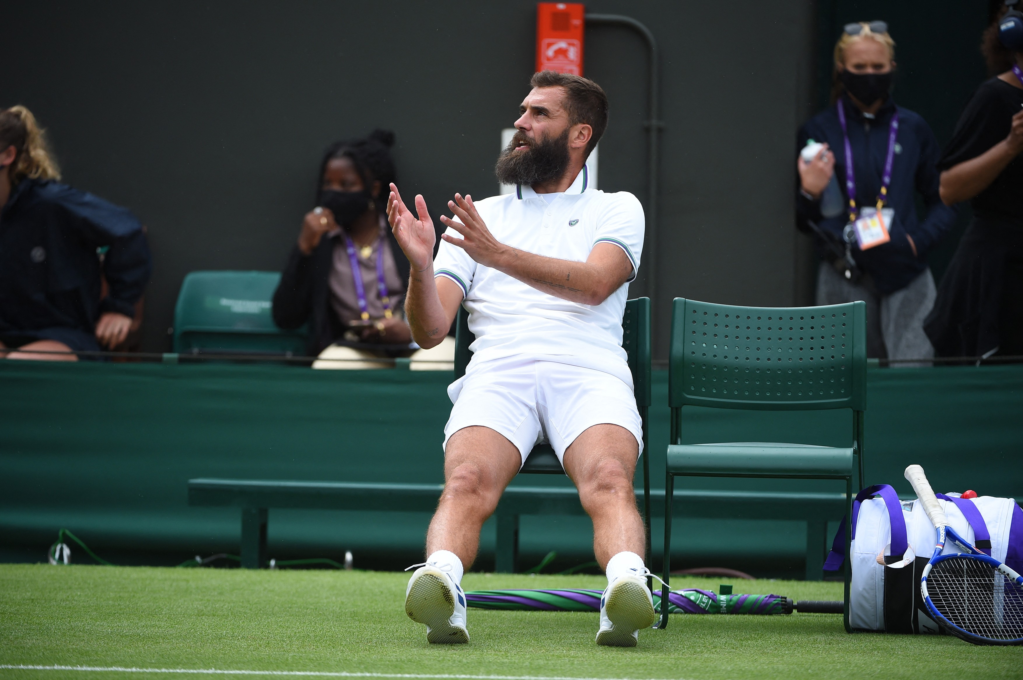 Nu-mi pasă de oameni. Joc pentru mine!. Benoit Paire, acuzat de non-combat și apostrofat de spectatori la Wimbledon