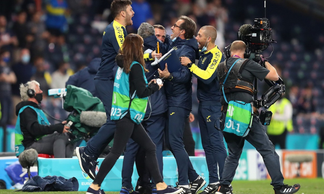 Sweden v Ukraine, UEFA European Championship 2020, Round of 16, International Football, Hampden Park, Glasgow, UK - 29 June 2021