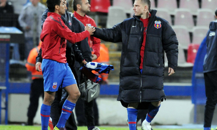 FOTBAL:STEAUA BUCURESTI-GLORIA BISTRITA 3-1,LIGA 1 (1.05.2011)