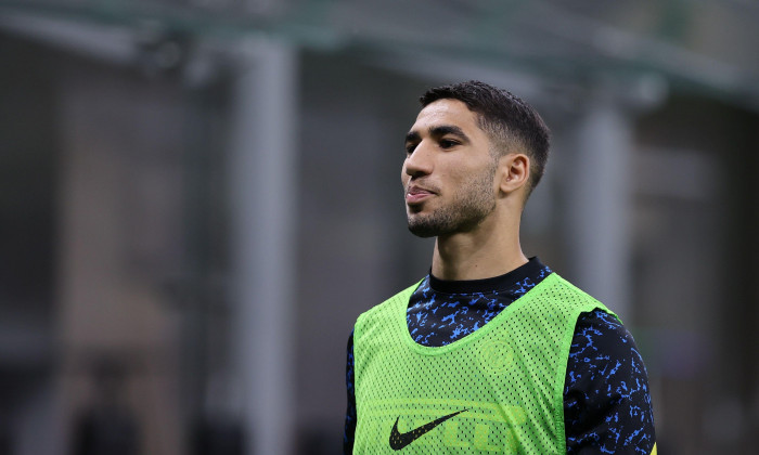 Milan, Italy. 01st June, 2021. Achraf Hakimi of FC Internazionale during the Serie A 2020/21 season of FC Internazionale at Giuseppe Meazza Stadium in Milan, Italy - Photo FCI/Fabrizio Carabelli/LiveMedia Credit: Independent Photo Agency/Alamy Live News