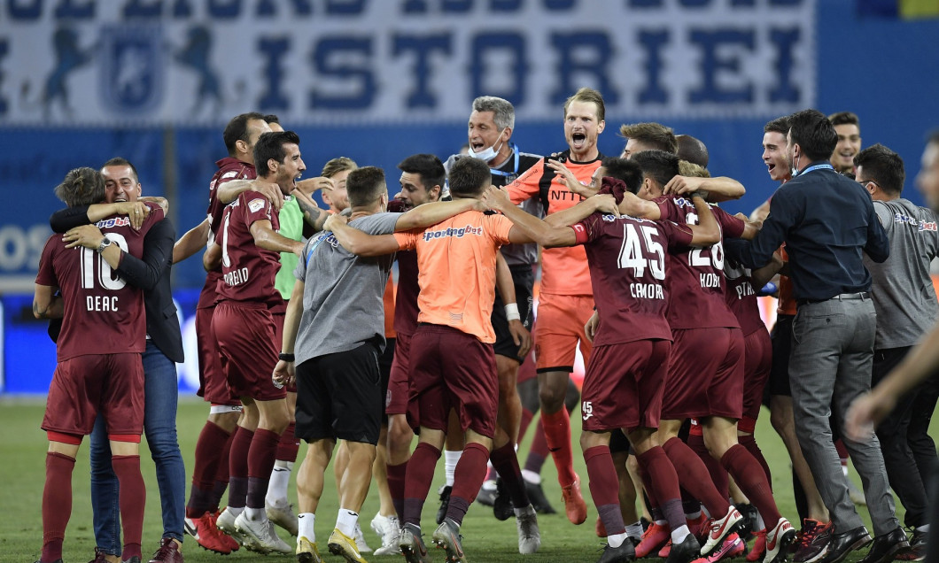 ROMANIA: Romanian Liga 1 - Universitatea Craiova - CFR Cluj, 03 August 2020,