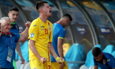 Romania v Croatia, 2019 UEFA European Under-21 Championship, Group C, Football, San Marino Stadium, Serravalle, San Marino - 17 Jun 2019