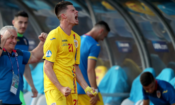 Romania v Croatia, 2019 UEFA European Under-21 Championship, Group C, Football, San Marino Stadium, Serravalle, San Marino - 17 Jun 2019