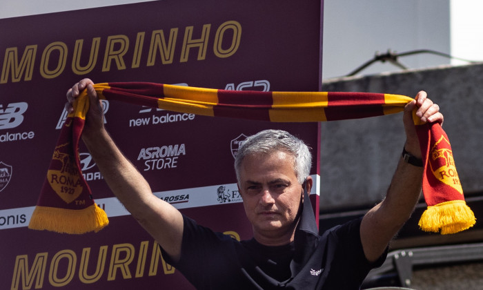 Jose' Mourinho arrives in Trigonia, Rome, Italy - 02 Jul 2021