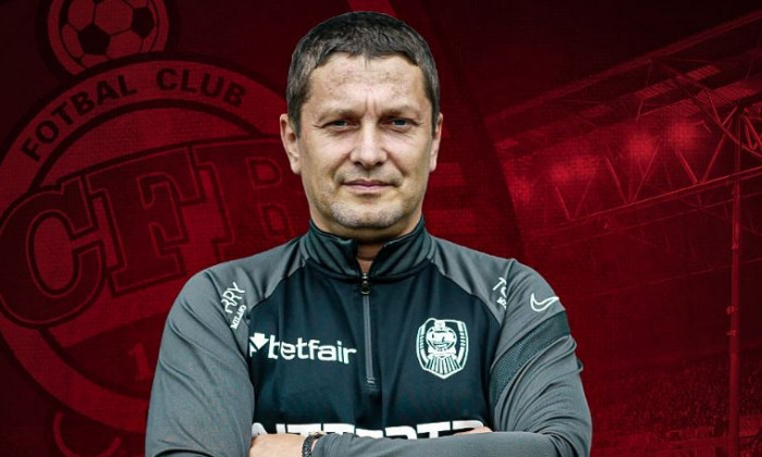 Bogdan Costicea, noul șef al departamentului de scouting de la Academia CFR Cluj / Foto: Facebook@cfr1907