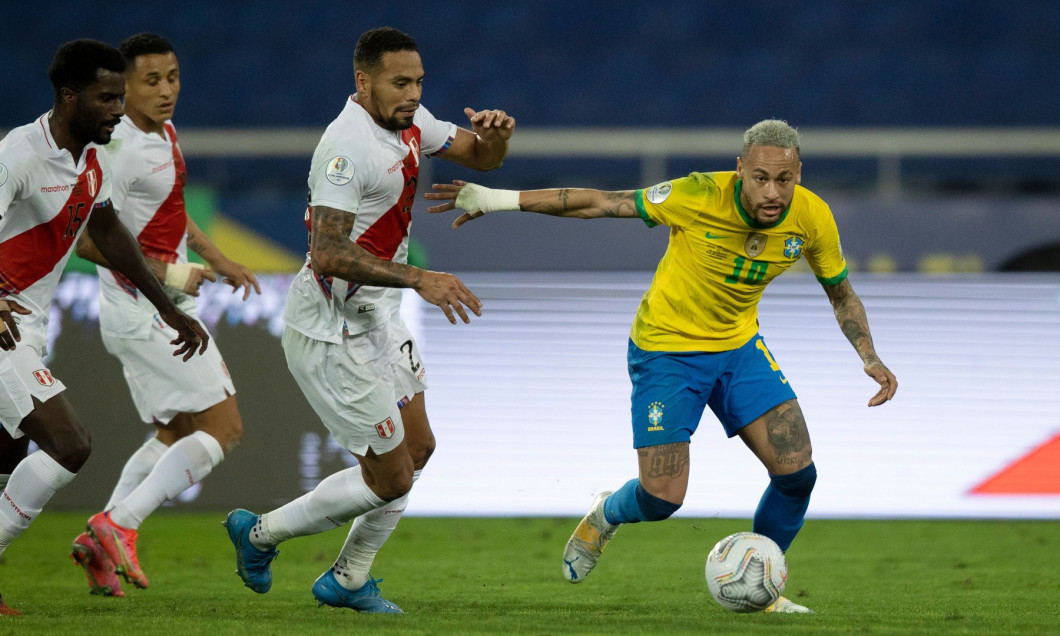 Brazil v Peru, Copa America, Semi-final, Football, Estadio Nilton Santos, Rio de Janeiro, Brazil - 05 Jul 2021