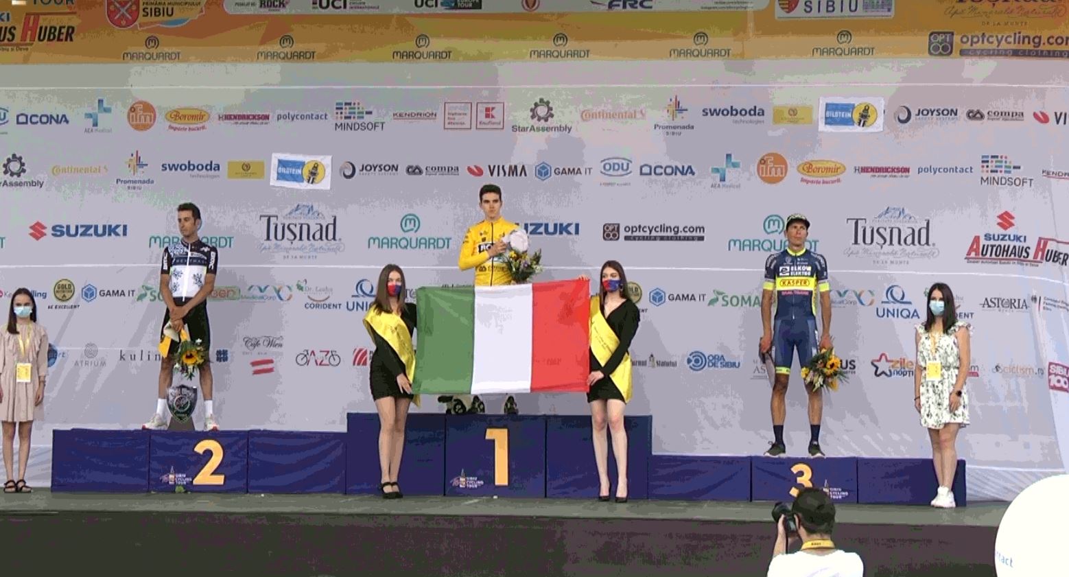 Giovanni Aleotti, marele câștigător la Turul Ciclist al Sibiului! Pascal Ackermann a câștigat etapa a treia a competiției