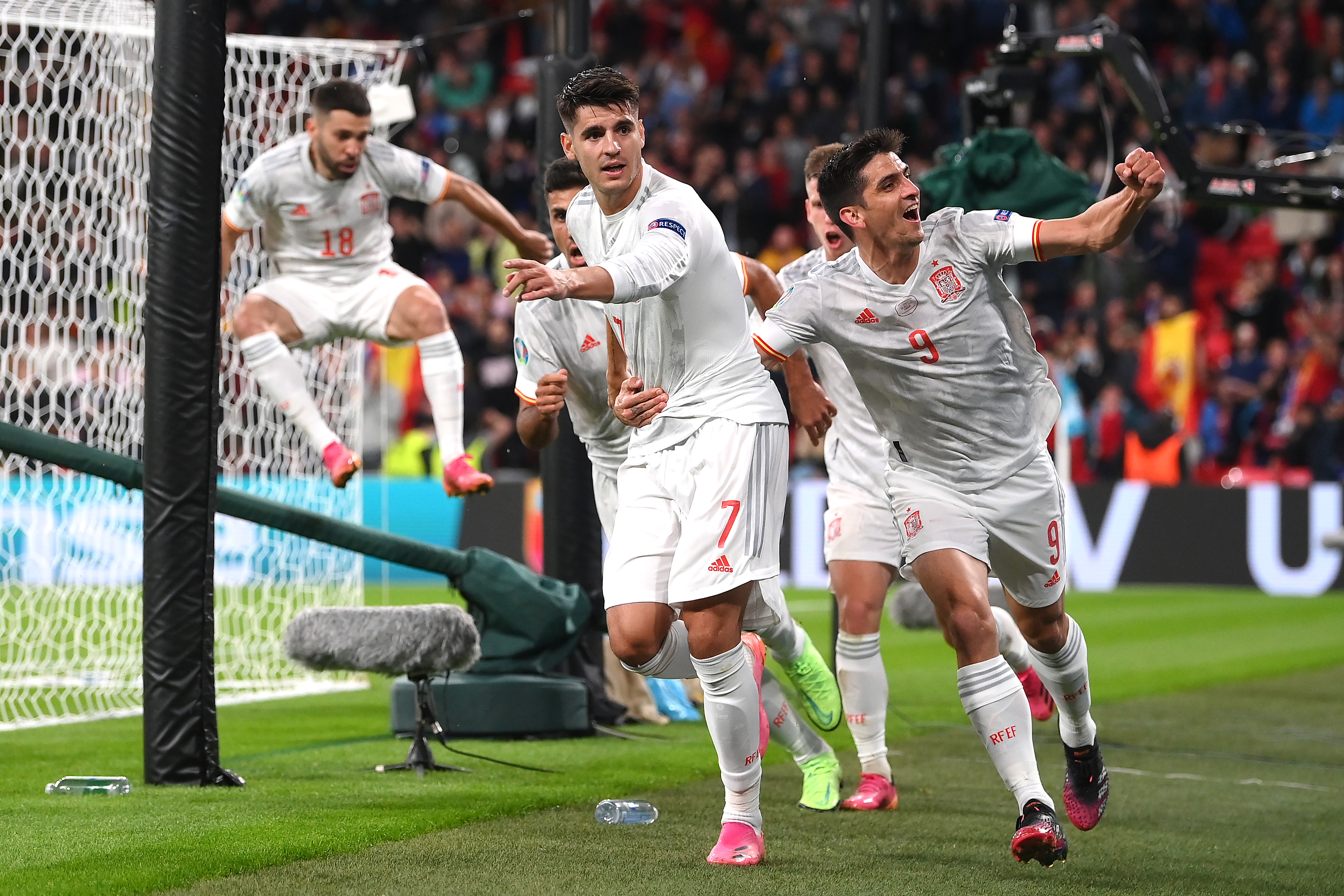 Italia - Spania 1-1, ACUM, în semifinalele EURO 2020. Alvaro Morata marchează și ține în joc trupa lui Luis Enrique