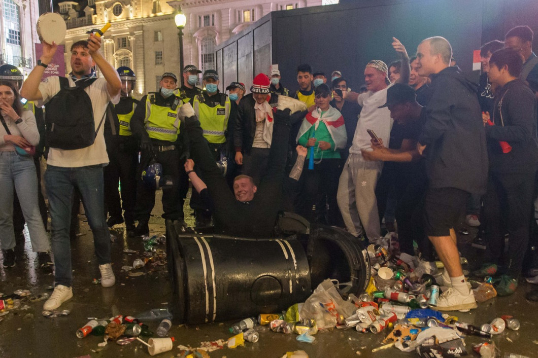 Italy won the Euro 2020 over England.