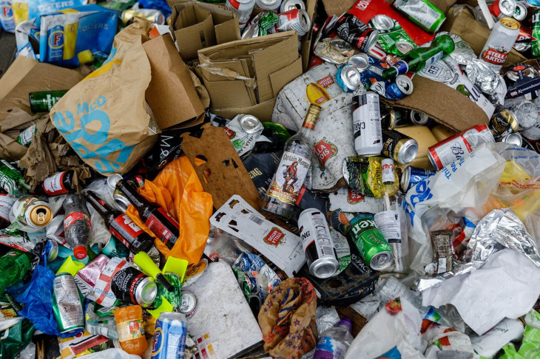The Morning After the Euro 2020 Final, Wembley Park, UK.