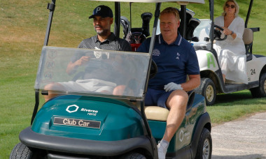 Barcelona, July 9, 2021. Manchester City coach, Pep Guardiola, has been one of the sports personalities who have participated in the first edition of the Koeman's Cup by Sportium, held today at the Barcelona Golf Club in Sant Esteve Sesrovires.