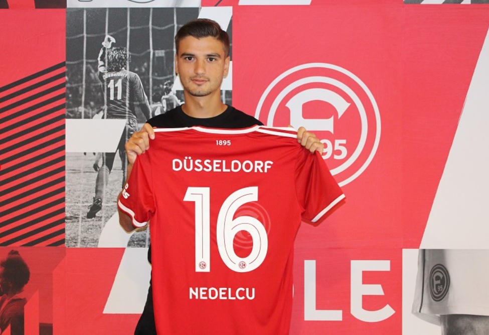 Dragoș Nedelcu a jucat pentru Fortuna Dusseldorf după 49 de zile! Reacția jurnaliștilor din Germania