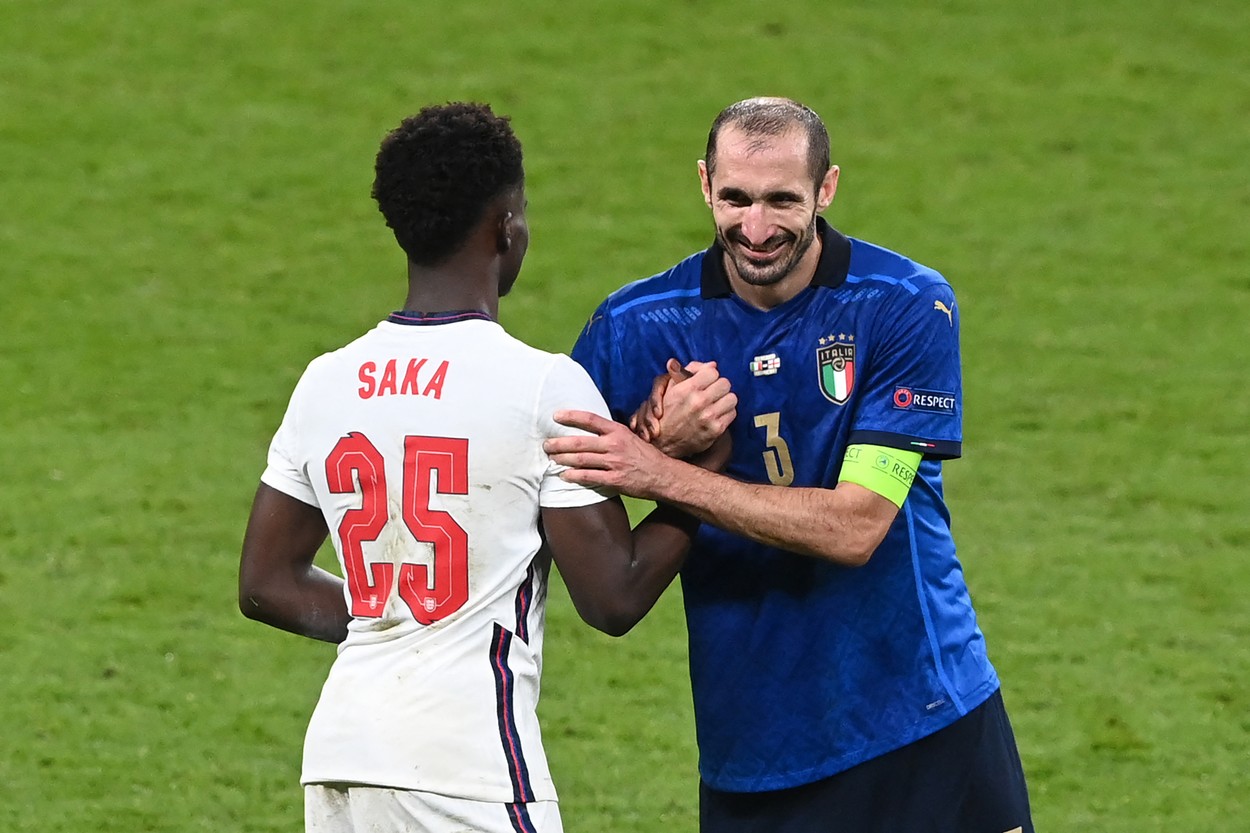 Giorgio Chiellini a recunoscut că a strigat Kiricocho înainte de penalty-ul lui Bukayo Saka: Confirm totul!