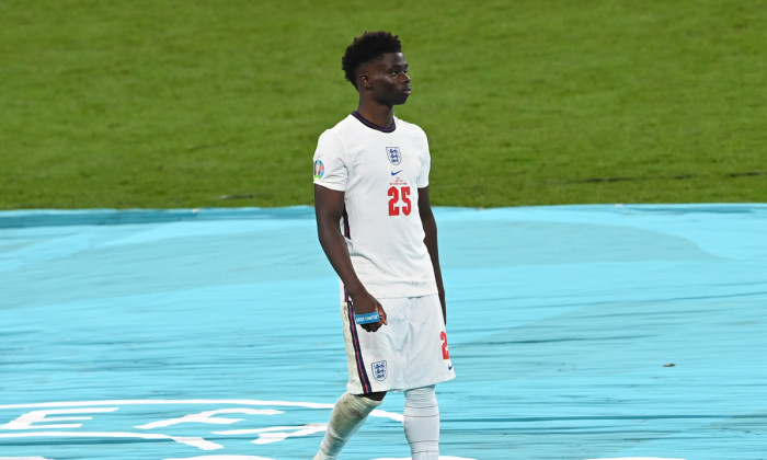 Bukayo Saka a ratat o lovitură de departajare în finala EURO 2020 / Foto: Getty Images