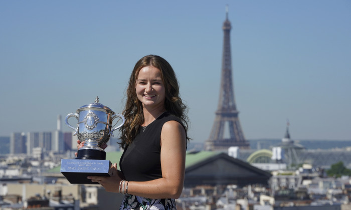 Barbora Krejcikova, cu titlul cucerit la Roland Garros / Foto: Getty Images