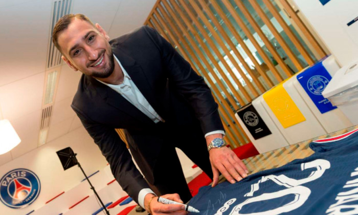 Gianluigi Donnarumma a semnat cu PSG / Foto: PSG.fr