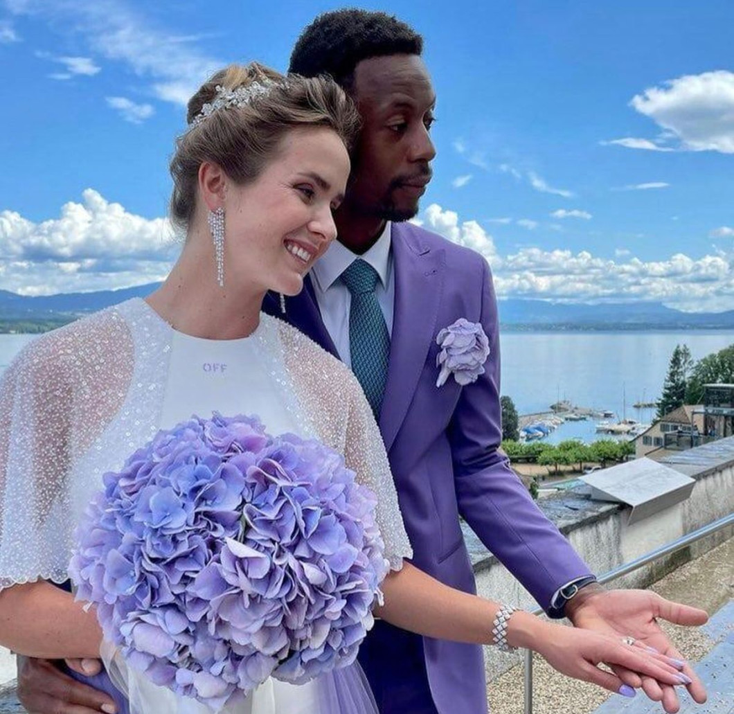 Imagini de la nunta lui Gael Monfils și Elina Svitolina / Sursă Foto : Instagram @svitolin_