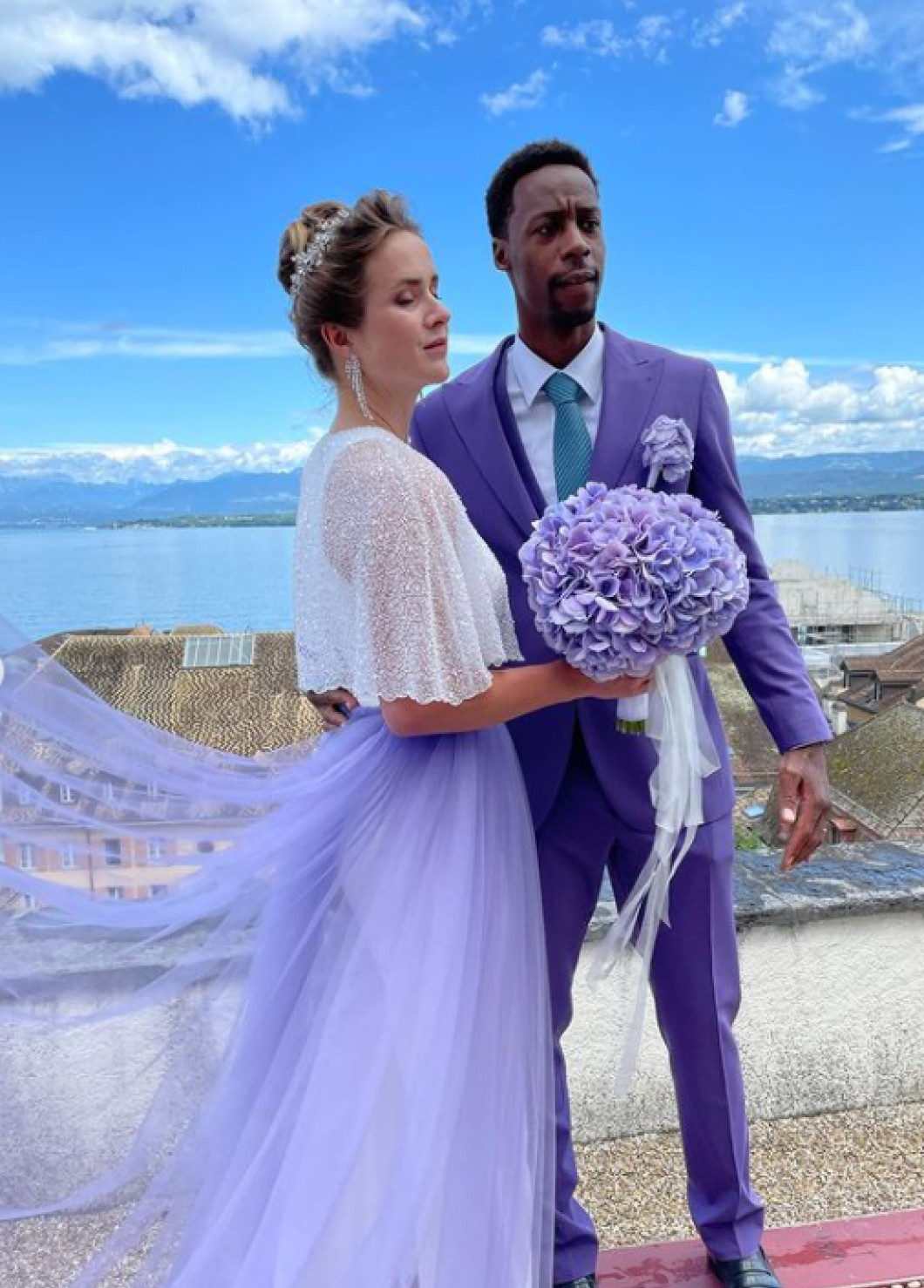 Imagini de la nunta lui Gael Monfils și Elina Svitolina / Sursă Foto : Instagram @svitolin_