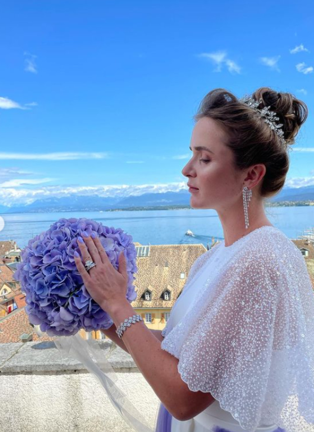 Imagini de la nunta lui Gael Monfils și Elina Svitolina / Sursă Foto : Instagram @svitolin_