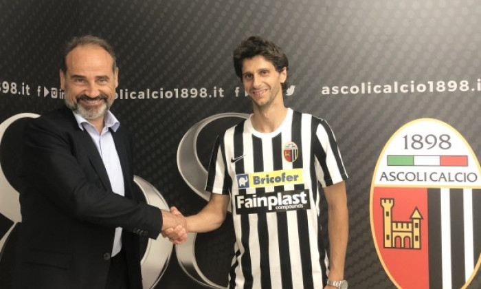 Diego Fabbrini a semnat cu Ascoli / Foto: ascolicalcio1898.it