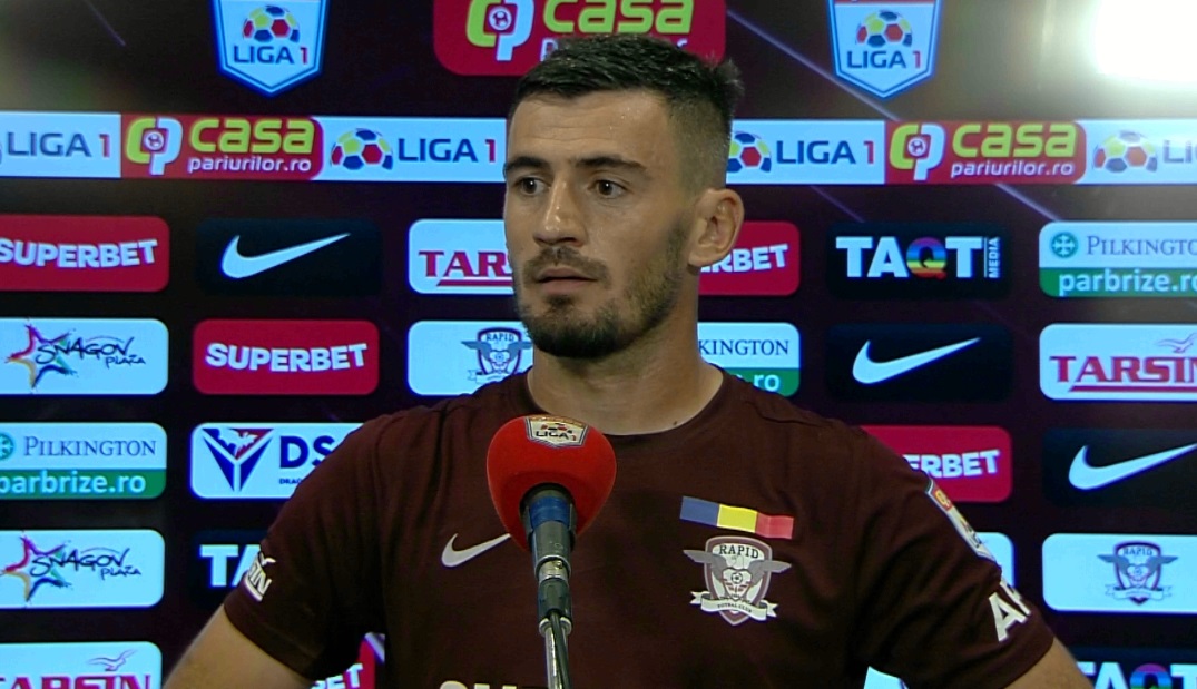 Adrian Bălan a plecat de la Rapid, dar va juca tot în Liga 1