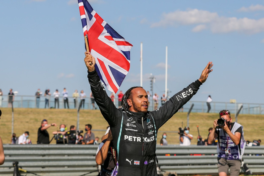 F1 British Grand Prix, Race, Silverstone Circuit, Silverstone, UK - 18 Jul 2021