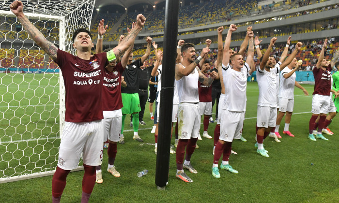 FOTBAL:RAPID BUCURESTI-CHINDIA TARGOVISTE, LIGA 1 CASA PARIURILOR (18.07.2021)