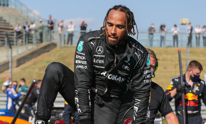Lewis Hamilton, după cursa de la Silverstone / Foto: Profimedia