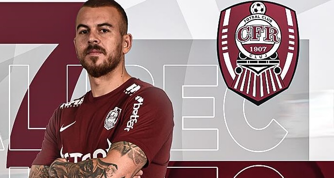 Denis Alibec, capăt de linie la CFR Cluj. S-a certat cu Dan Petrescu şi a plecat de pe bancă în timpul meciului