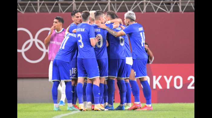 Imagine din meciul Honduras - România, de la Jocurile Olimpice / Foto: Profimedia.