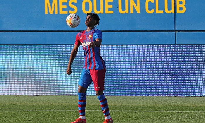 FC Barcelona v Gimnastic de Tarragona - Friendly Match, Spain - 21 Jul 2021