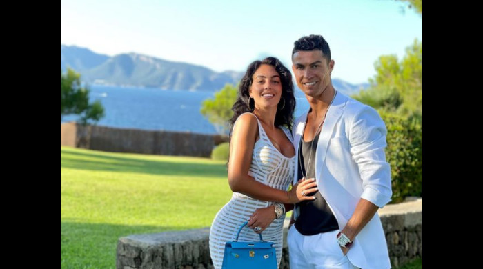 Cristiano Ronaldo alături de Georgina / Foto: Instagram @cristiano