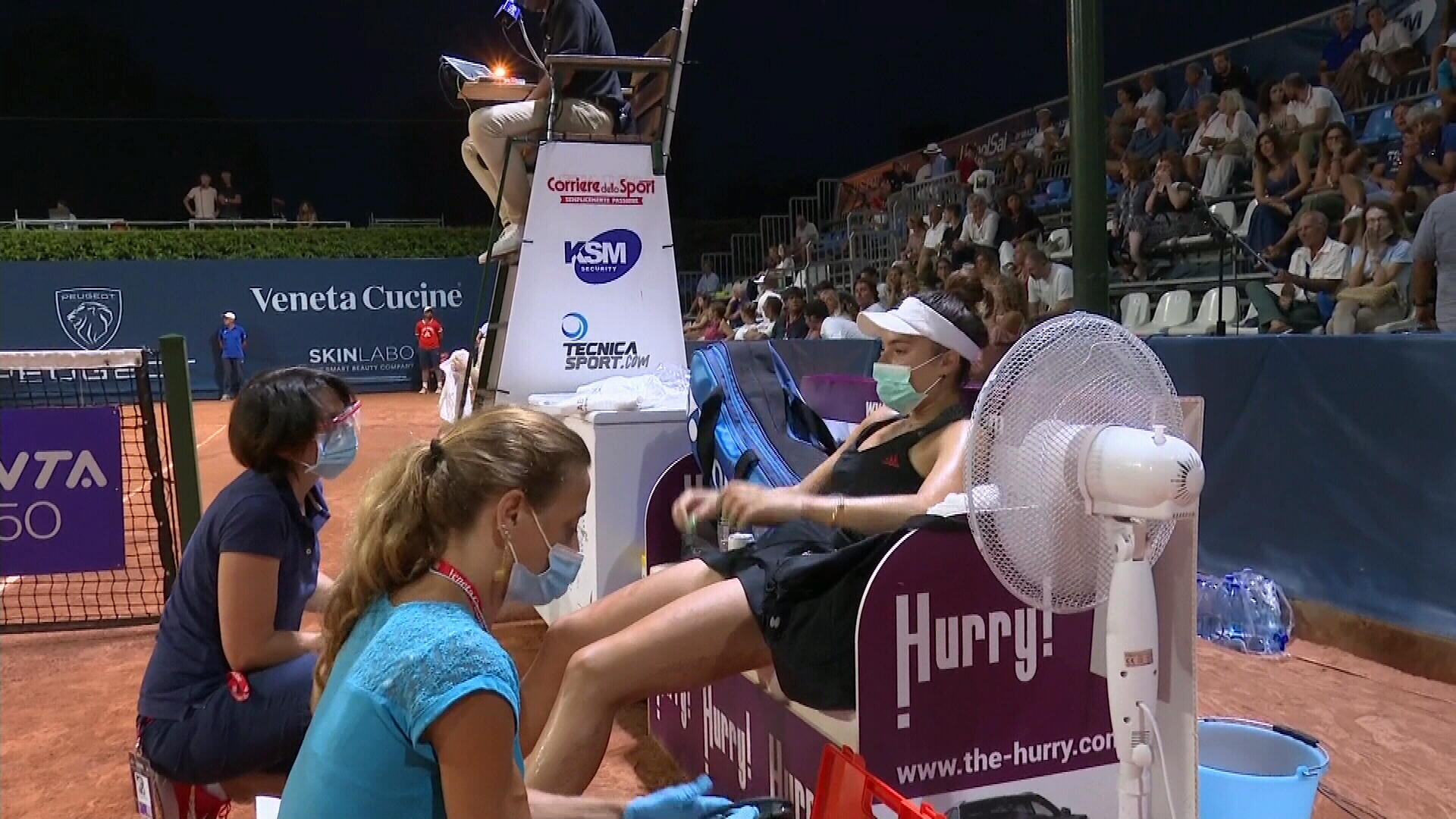 Gabriela Ruse - Danielle Collins 4-6, 2-5, ACUM, la Digi Sport 2. Românca luptă în finala WTA de la Palermo