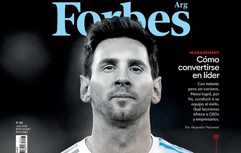 Lionel Messi a ajuns pe coperta Forbes Argentina! Fotbalistul, comparat cu un CEO în țara sa natală