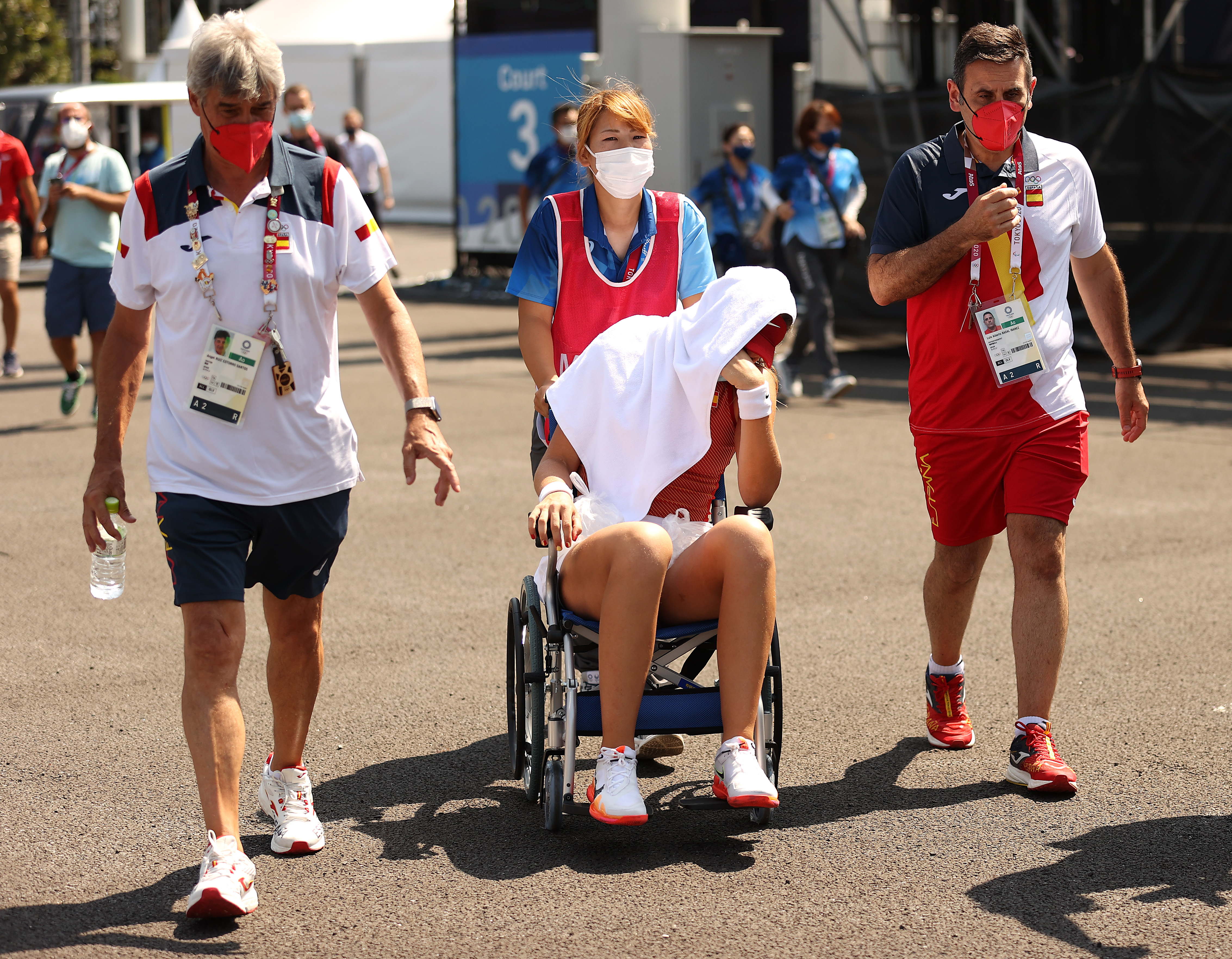 Prima reacție a sportivei care a părăsit Jocurile Olimpice în scaun cu rotile, din cauza condițiilor de la Tokyo