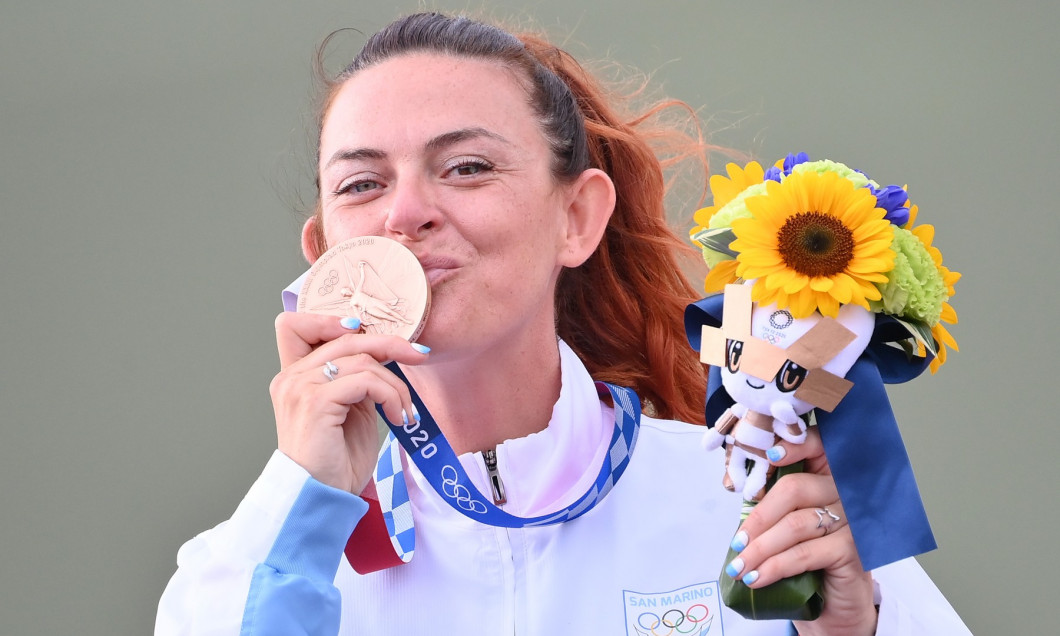 Tokyo 2020, Day 6: Perilli vince bronzo nel trap femminile, prima medaglia olimpica per San Marino