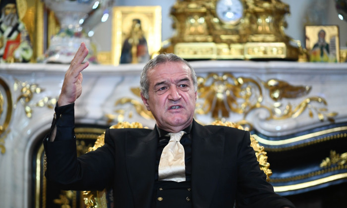 BUCHAREST: GIGI BECALI press conference