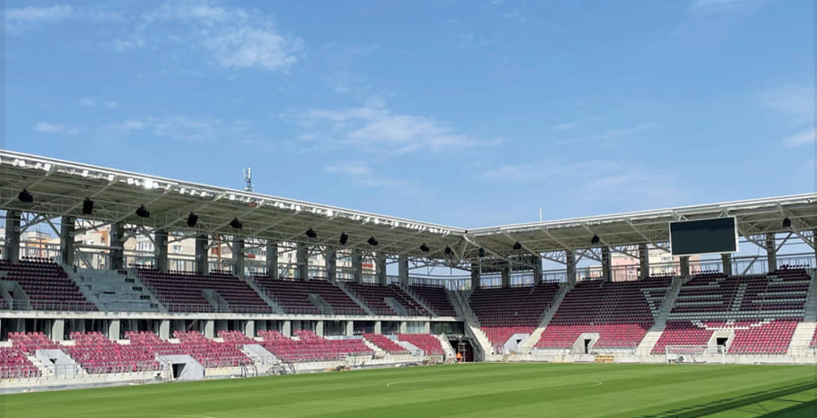 Lucrările de la stadionul Rapid se apropie de finalizare. Ultimele imagini din Giulești + ”Mai este puțin!”
